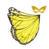 Halloween Childrens Butterfly Wings Cape Cloak With Mask Elf Dress Up Costume