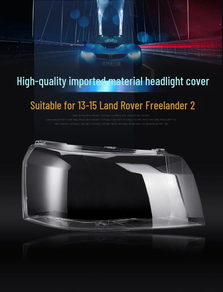 Headlight Lens & Cover for 2003-2015 Land Rover Freelander 2