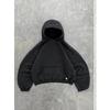 ZYLLO European and American Fashion Loose Hooded Solid Color Street Sports Top