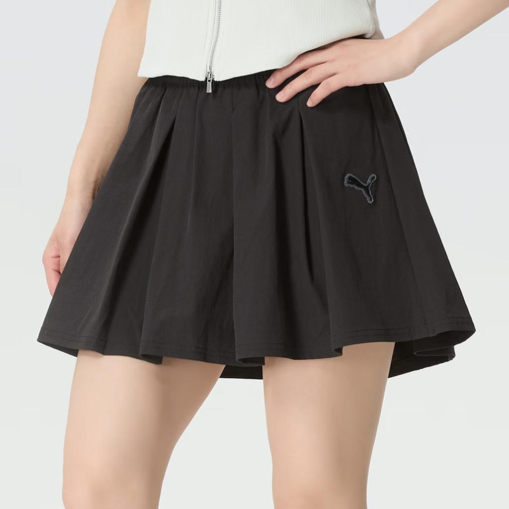 Puma X The Powerpuff Girls Quick-Dry Mid-Rise Pleated Casual Skirt Women skirts 63747301