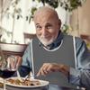 Adjustable Adult Bibs Washable Stain Resistant Elderly Bib Thicked Soft Senior Citizens Bibs a Mess-Free Diet
