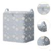 Clothes Storage Bag Closet Organizer with Reinforced Handle Sturdy Zipper Moving Tote