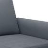 Vidaxl 4-Cz. Relaxation Set With Cushions, Dark Grey, Velvet