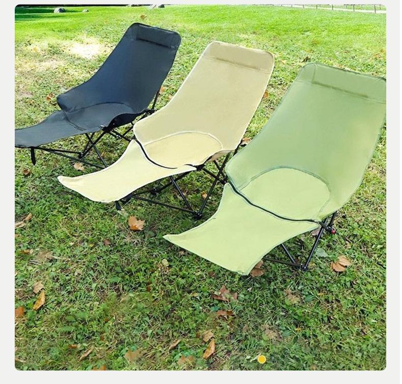 Verstellbarer Klapp-Liegestuhl für den Außenbereich für Strand und Camping
