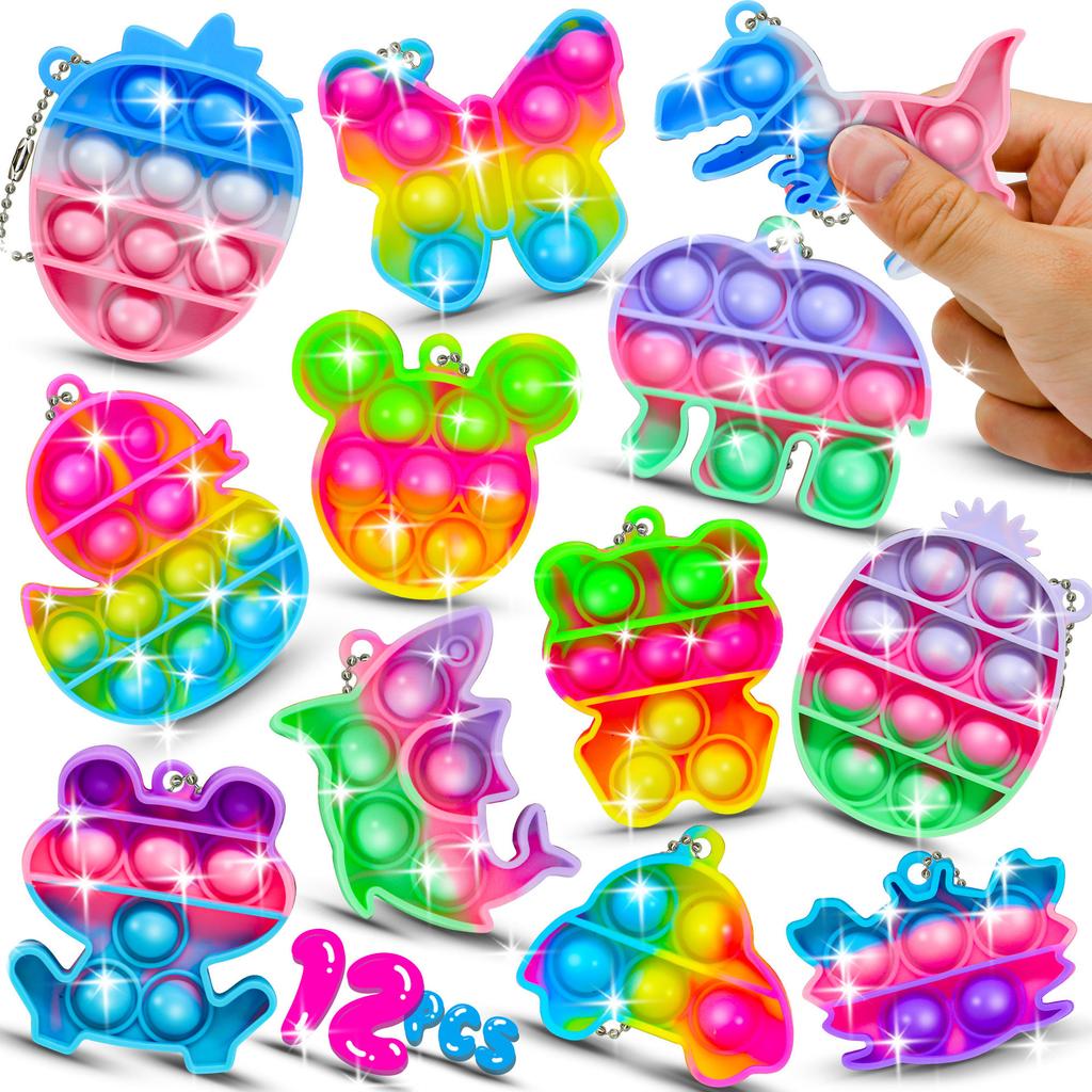Rat Exterminator Mini Keychain Pendant Backpack Pendant Finger Bubble Music Decompression Toys Fidgettoys