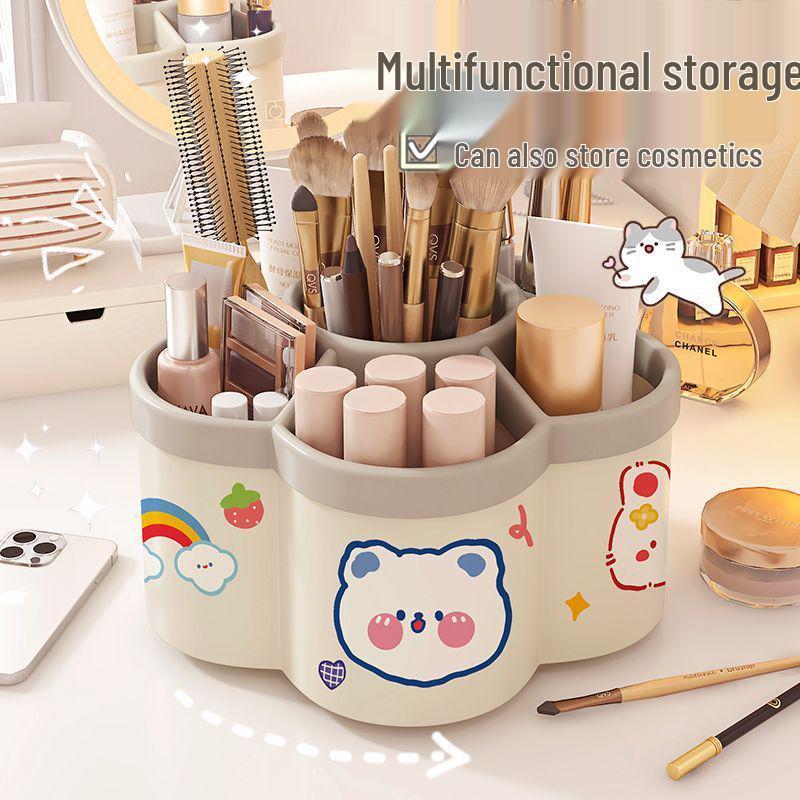 Drehbarer Multifunktions-Stifthalter - Schreibtisch-Organizer mit großer Kapazität für Studenten und Büro