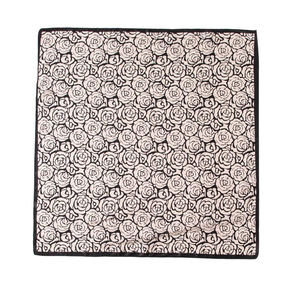 65*65CM 100% Maulbeerseide Quadratischer Schal Ölgemälde Luxus Schals Sonnenschutz Schal Halstuch Geschenk