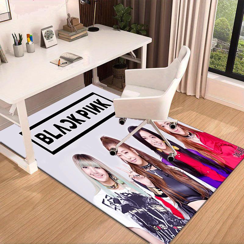 kpop BP Fashion Carpet, Chair Rug,Rug for Office Bedroom living rooms, Doormat decor Fan Gift Christmas Gift