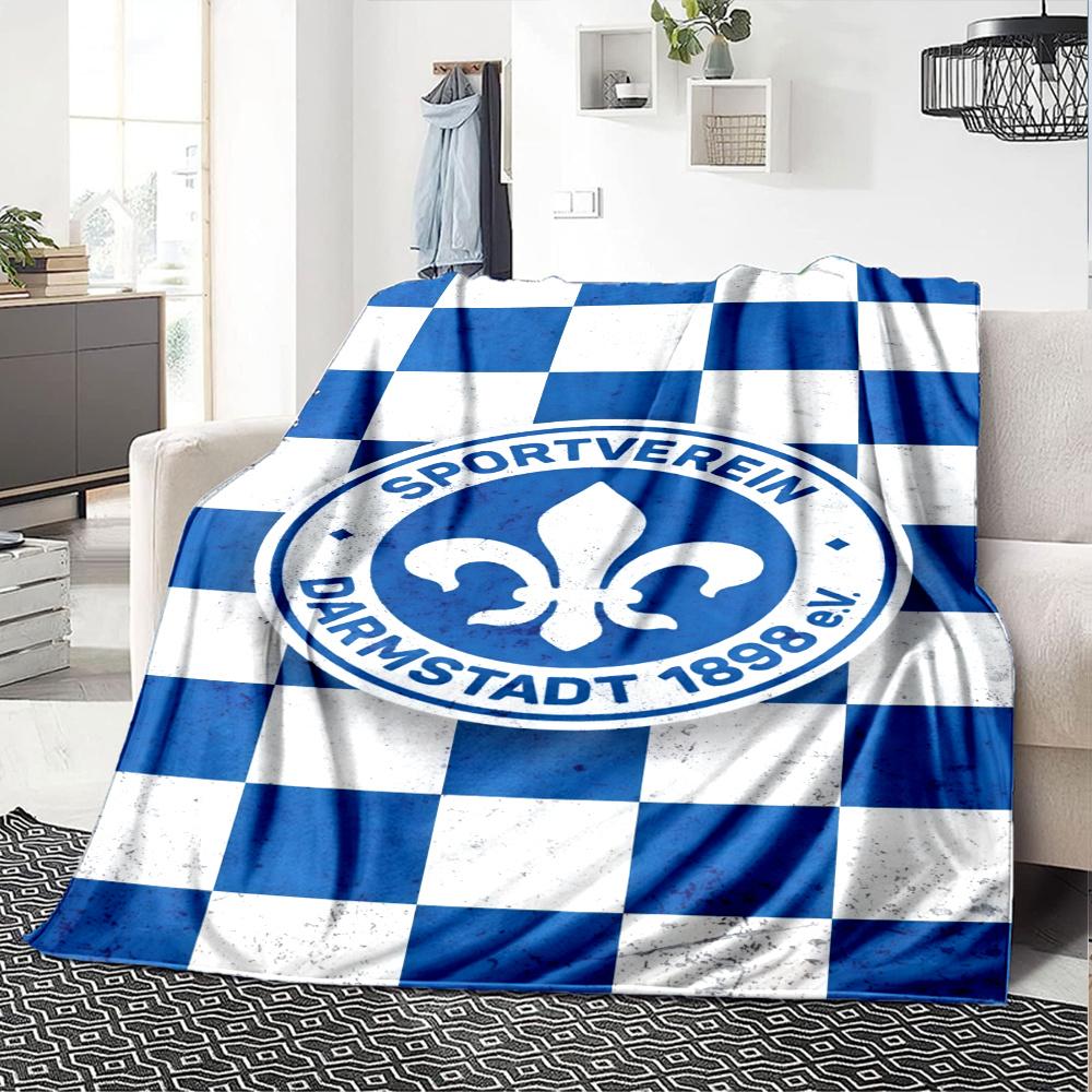Sv Darmstadt Blanket, High quality Comfortable for All Seasons, Home Decor, Warmth and Comfort
