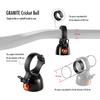 Granite Cricket Mountain Bicycle Bell Bike Bell with Single Strike and Continuous Cowbell Modes for to 35mm Handlebars - 22.2mm