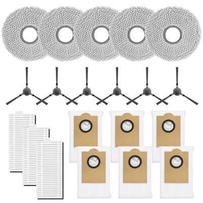For LEFANT M3/M3 Gen2/M3 Gen1 Robotic Vacuum Cleaners 20piece Sets Includes Brushes, Filters, Mop, And Dust Bags