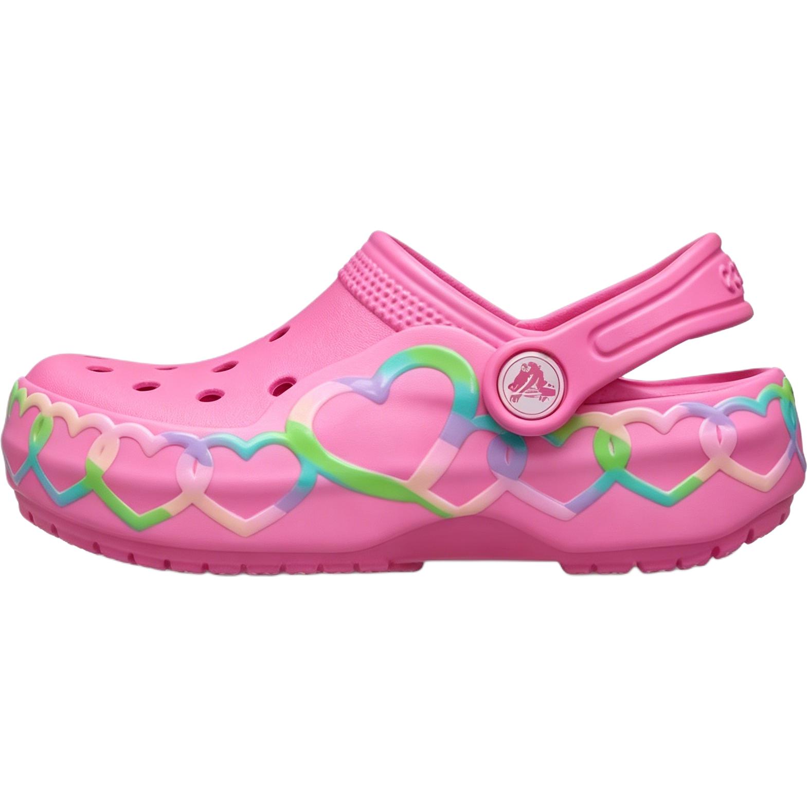 Детская обувь Crocs Розовая для младенцев и малышей 213184-669 22-23