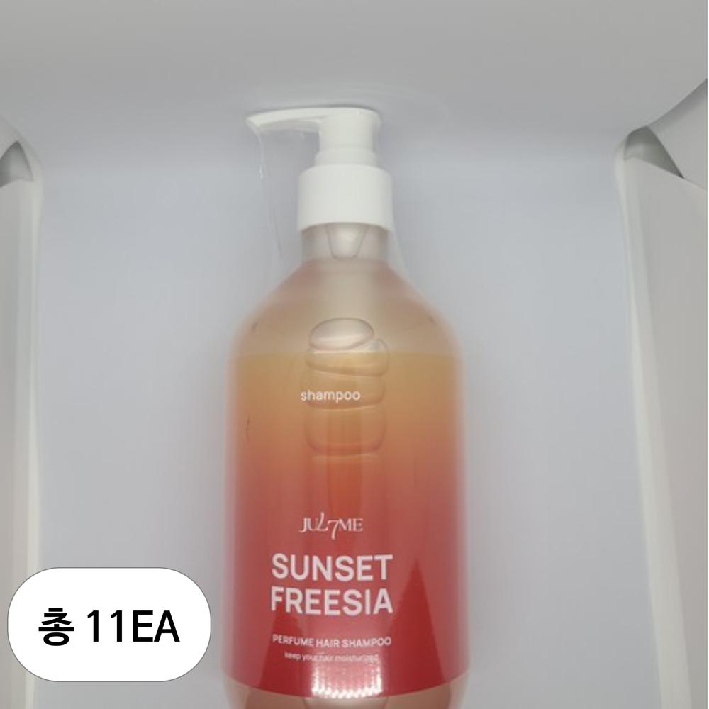 Julie Mi Perfume Hair Shampoo Sunset Freesia, 500ml, 11 Pcs.