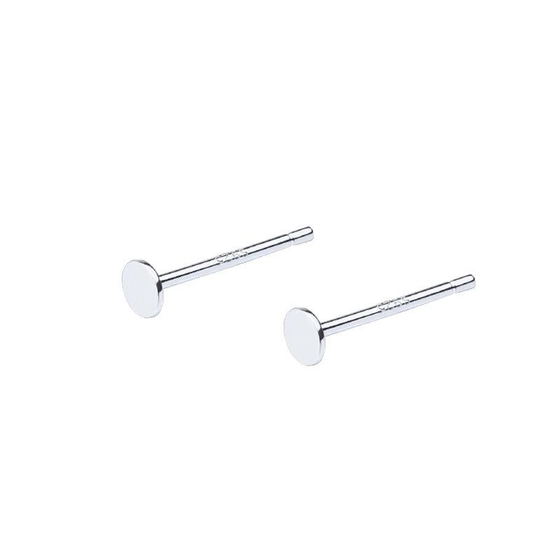 Malutkie Kolczyki Studs, Delikatne Mini 1,5 mm 3 mm Srebro Próby 925, Złote Lub Czarne Sztyfty, Najmniejszy Sztyft - Kolczyki Studs Ghost do Układania