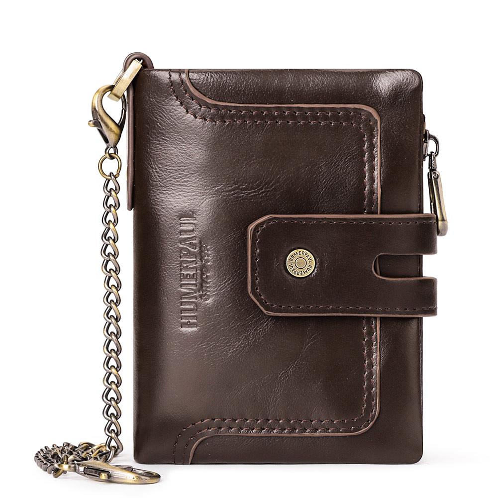 Мужской кожаный кошелек — фото 19