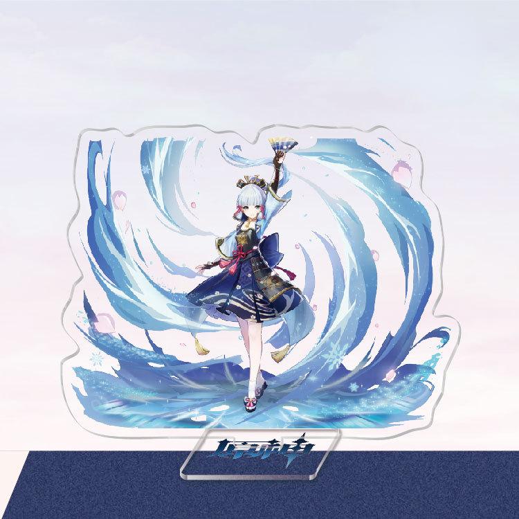16CM Anime Game Genshin Impact Acrylic Cosplay Character Stand Figure Stand Painted Desk Decor Ornament Gift