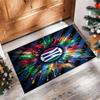 Borussia Dortmund Printed Flannel Area Rug Non Slip Soft Polyester Floor Carpet Indoor Decor Mat for Bedroom Living Room Sofa