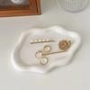 Mini Storage Plate Cloud Shape Jewelry Display Plate Creative Jewelry Dish  Watches/Keys Storage