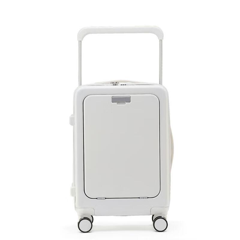 OEING Front-Opening Travel Suitcase with Wide Handle