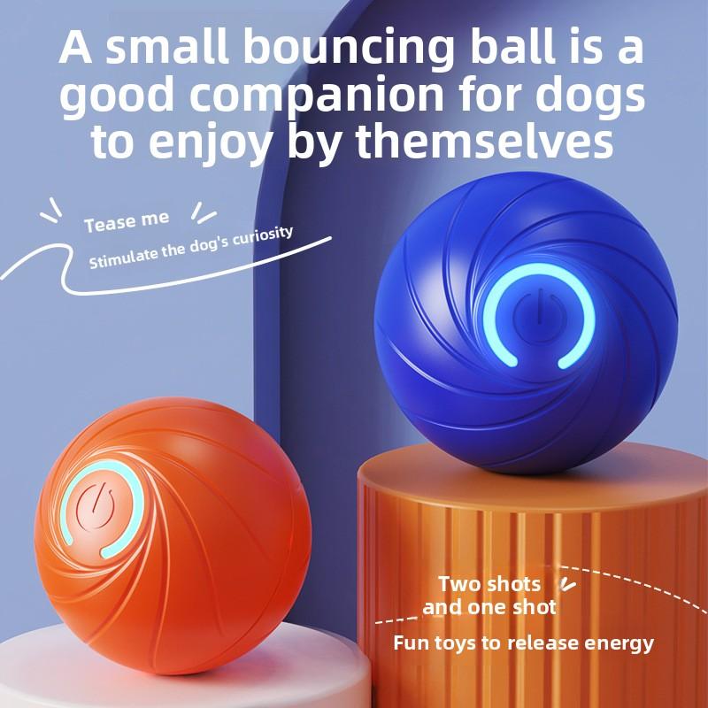 Dog Toys, Rolling Balls, Electric Gravity Jumping Balls, Pet Balls, Dog Boredom, Intelligent Companionship, Biting and Teasing Balls