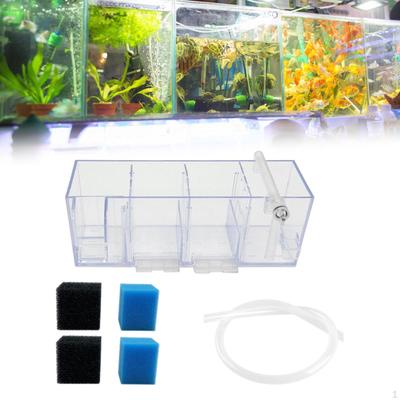 Fish Tank External Filter Box ,Aquarium Hang On Back ,Water Purifier, Filtration System