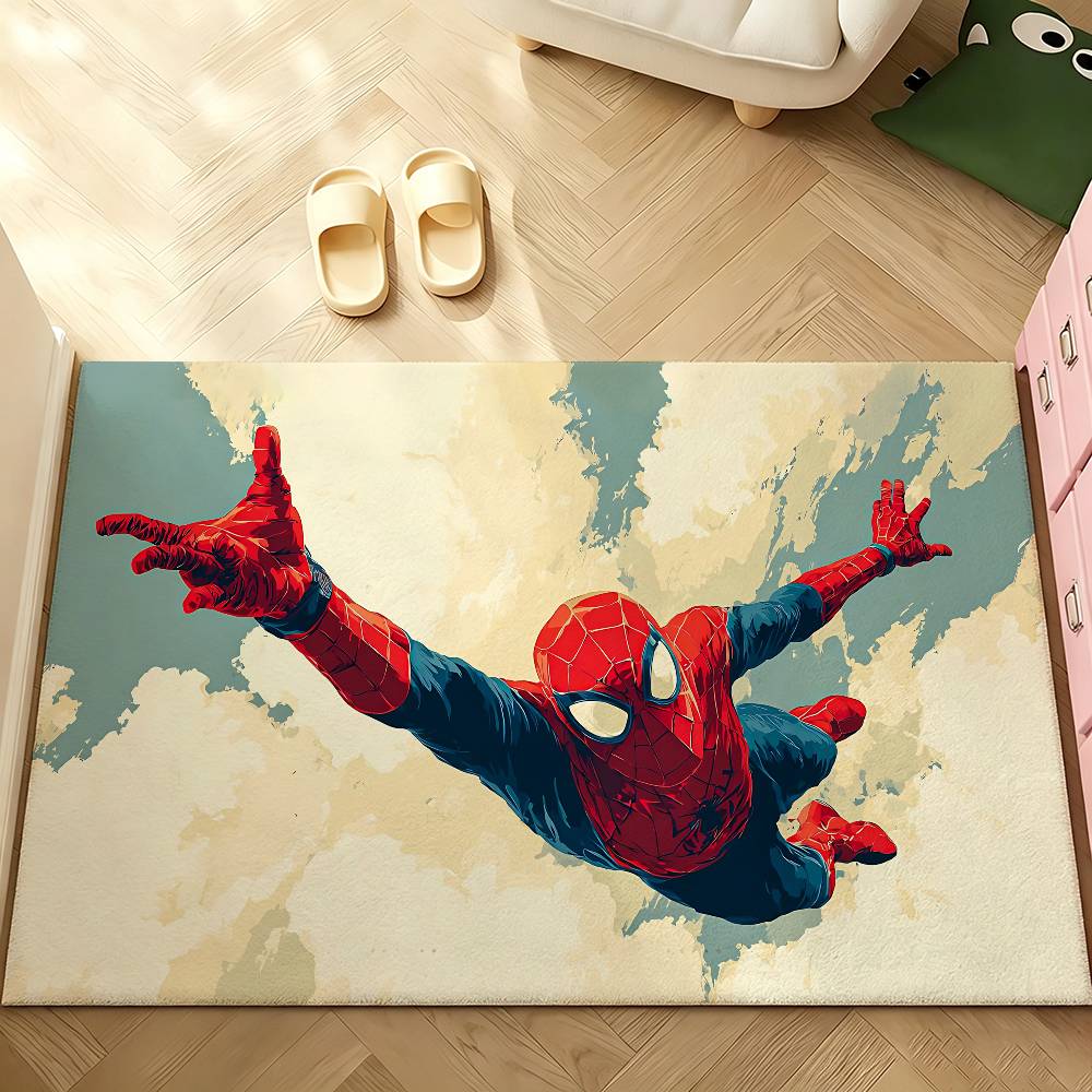 Classic S-Spider-Man-S Carpet Bathroom Anti-slip Mat Door Mat Home Decoration Mat Entrance Door Mat Scratch-resistant Door Mat
