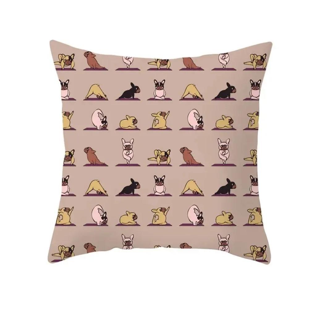 

Flambant neuf Yoga Panda аниме-рисунки Animal avocat oreiller bouledogue ample taie d oreiller Taille taie d oreiller taie d oreiller 60x60cm