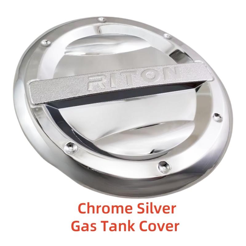 Car Modification Accessories ABS Chrome Plated FOR Mitsubishi Triton L200 2005-2018 Styling Decoration Fuel Tank Cap Cover