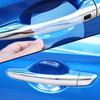 5pcs Invisible Car Door Handle Film Protective Scratches Protector Accessories Transparent White TPU Anti-scratch Stickers