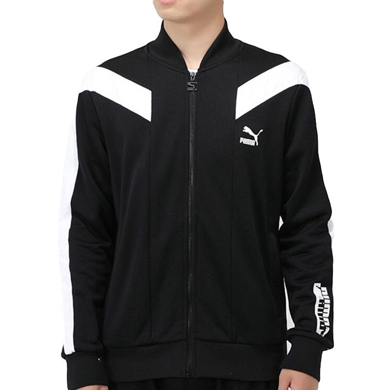 PUMA Jackets Men's Black Stand Collar Moderate Other 599220-01
