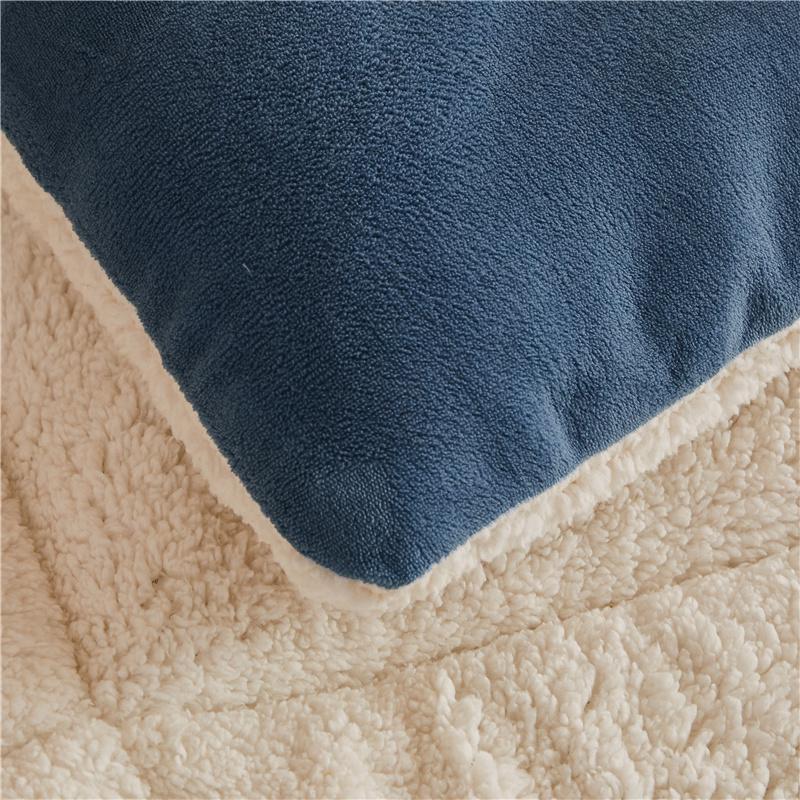New Thick Milk Fleece Warm Blanket for Winter Artificial Lamb Cashmere Duvet Comforter Soft Warmth Weighted Blankets Quilt Core
