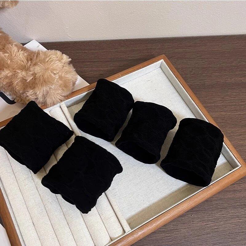 Charm high ponytail High elasticity hair accessory for a girl's that won't damage the hair A hair ring seamless hair band an elegant ultra-wide