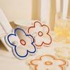 Acryl Untersetzer im koreanischen Stil mit Blume Transparent Rutschfest Küchenzubehör Matte Tasse Bar Becher Cartoon Tier Getränkeuntersetzer