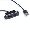 Embedded Table USB Power Socket Mini USB TYPE-C Charger Desktop Charge Adapter Furniture Sofa Socket 1.2M Cord