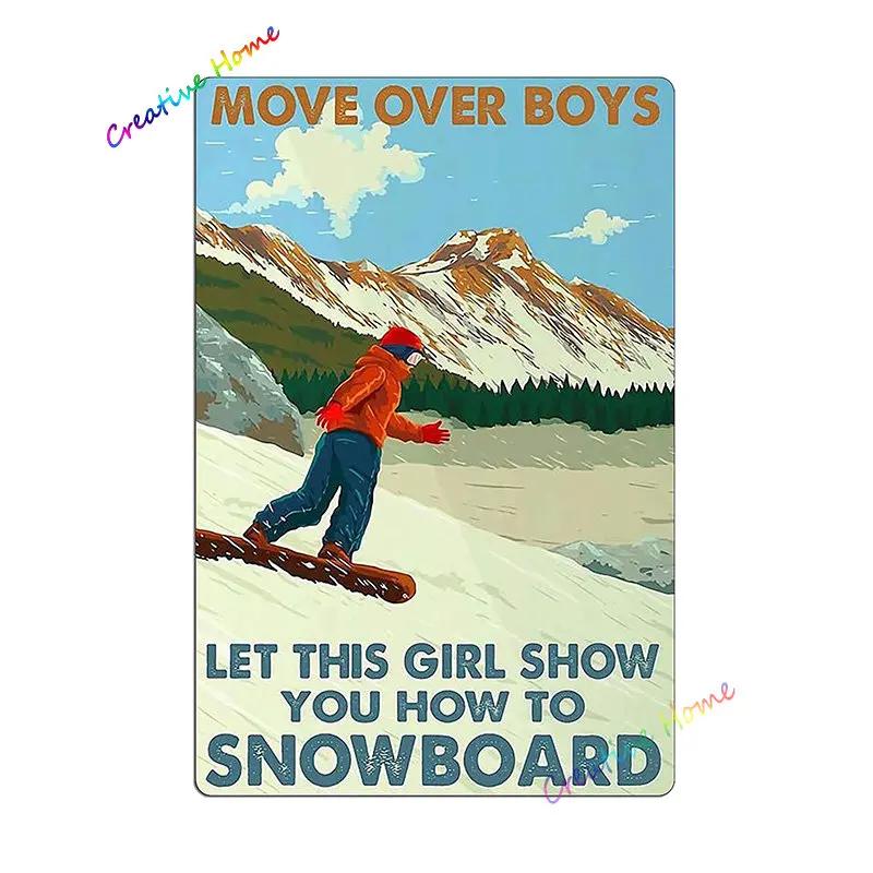 Essen Schlafen Skifahren Metallschild Skifahren Blechschild Wanddeko für Sport Hütte Lodge Berg Skifahren Deko Perfektes Dekoschild 8x12inch