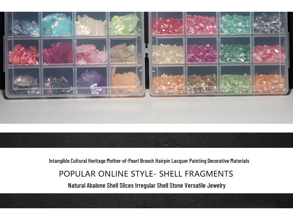 Mother-of-Pearl Nail Art & Hairpin Craft Kit