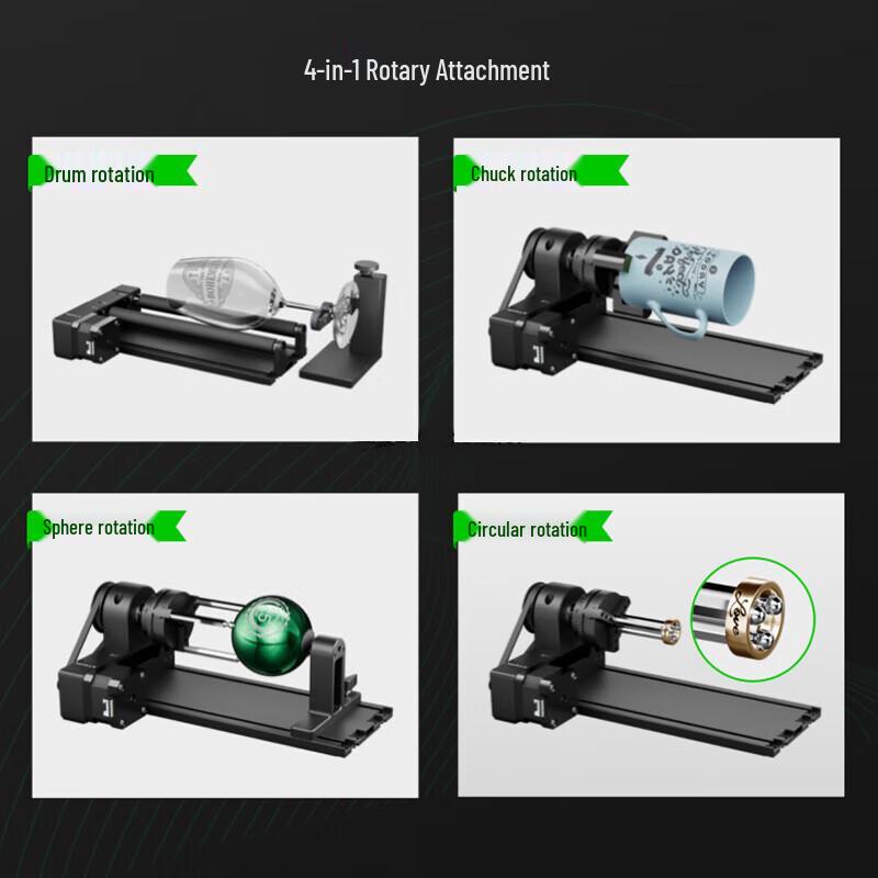 XTOOL RA2 Pro Rotary Attachment CN plug (adapter included)