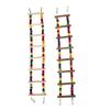 Bird Wooden Ladder Bridge Bird Swing Toy Parrot Climbing Ladder Toy Bird Ladder Toy Bird Hanging Ladder Parrot Swing