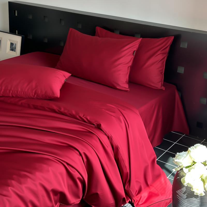 

Класс А Легкая Роскошь 60 шт. Набор из 4 предметов из чистого хлопка материнского и младенческого класса Хлопок длинноволокнистый Однотонный Постельное белье для общежития 3 предмета Хлопковый пододеяльник 1.2-meter bed 1.5*2m quilt 3pcs