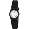 Montre Bracelet - Q&amp;Q - Modèle Q&amp;Q - Bracelet Silicone Noir - Boîtier Plastique 24 Mm - Étanche 10 ATM