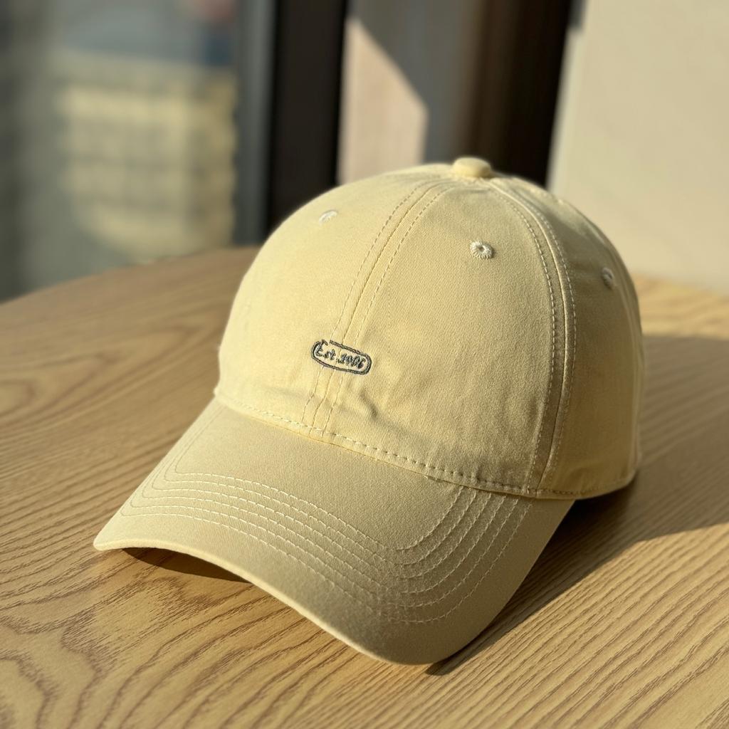 Spring and Summer New Letter Embroidery Casual Retro Fashion Versatile Street Outing Soft-top Baseball Cap Trendy