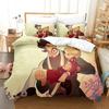 New 3D Printing Anime Ranking of Kings Beding Set Bedrom Soft Modern Bedspreads Comefortable Soft with Soft Fabric Duvet Cover Quilt Pilowcase