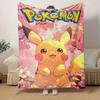 1pc, Pikachu Pokémon Home Decor Blanket, Soft Throw for Couch, Bed, Car, Travel, Camping, Office Nap, Gift Idea for FriendsA068
