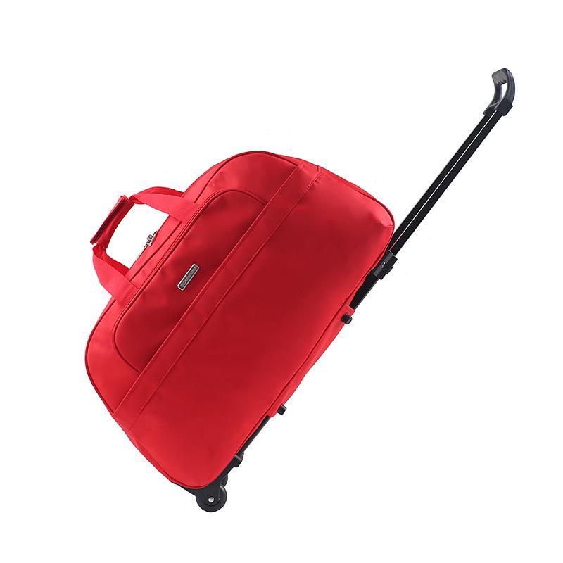 

Waterproof Foldable Travel Trolley Bag, Large Capacity, Lightweight for Short-Distance Journeys, Unisex Use Medium