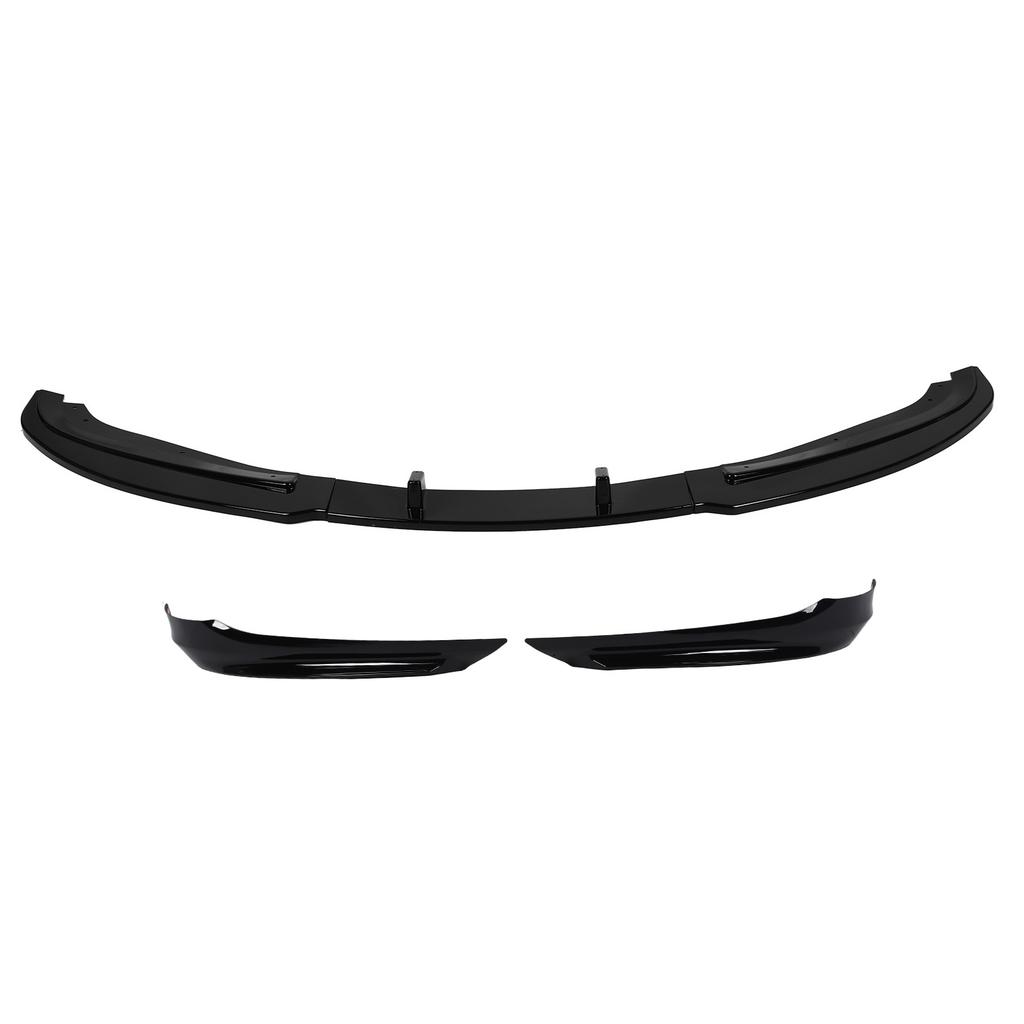 5PCS Front Bumper Lip Chin Spoiler Splitter Sporty Bumper Lip Body Kit Fit for 3 Series E90 E91 LCI 2007 to 2012