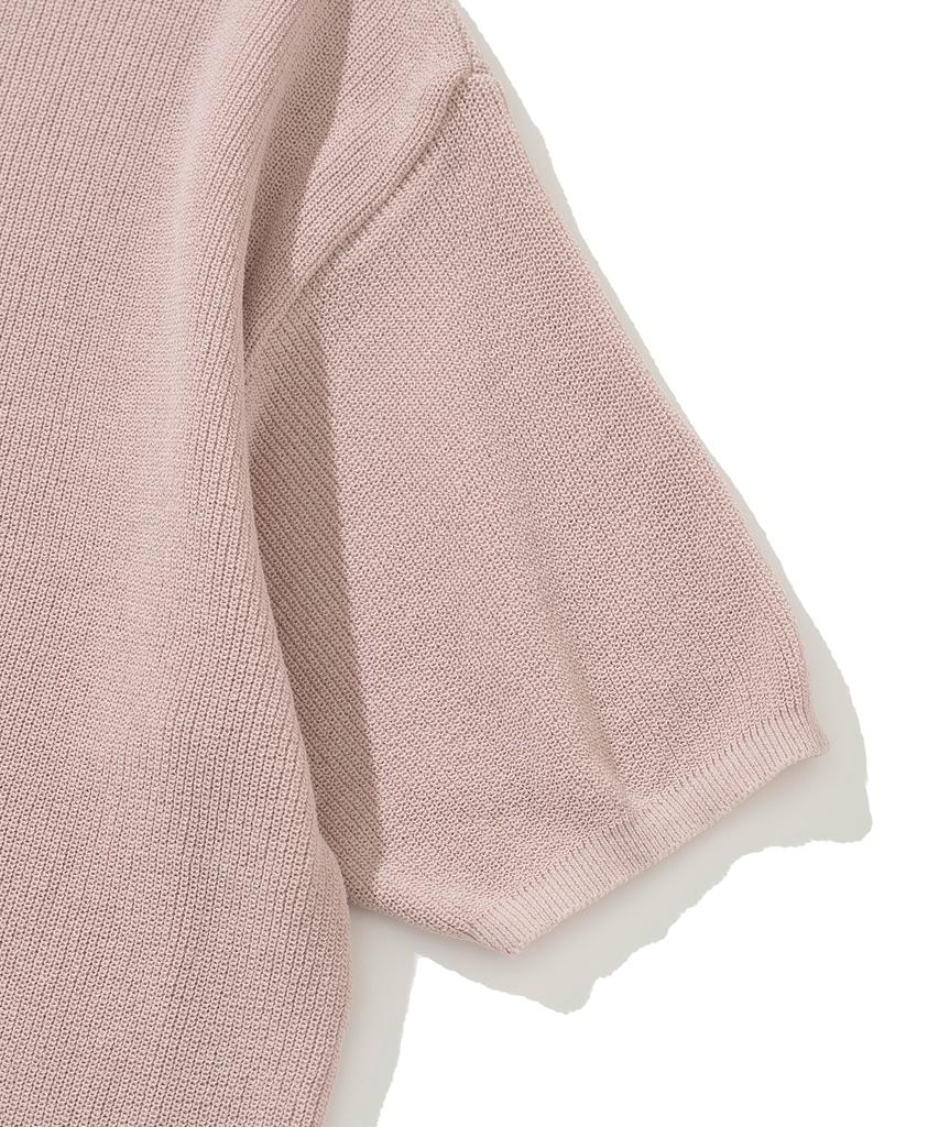 KNITTED Coolever Clover Round Knit Pink