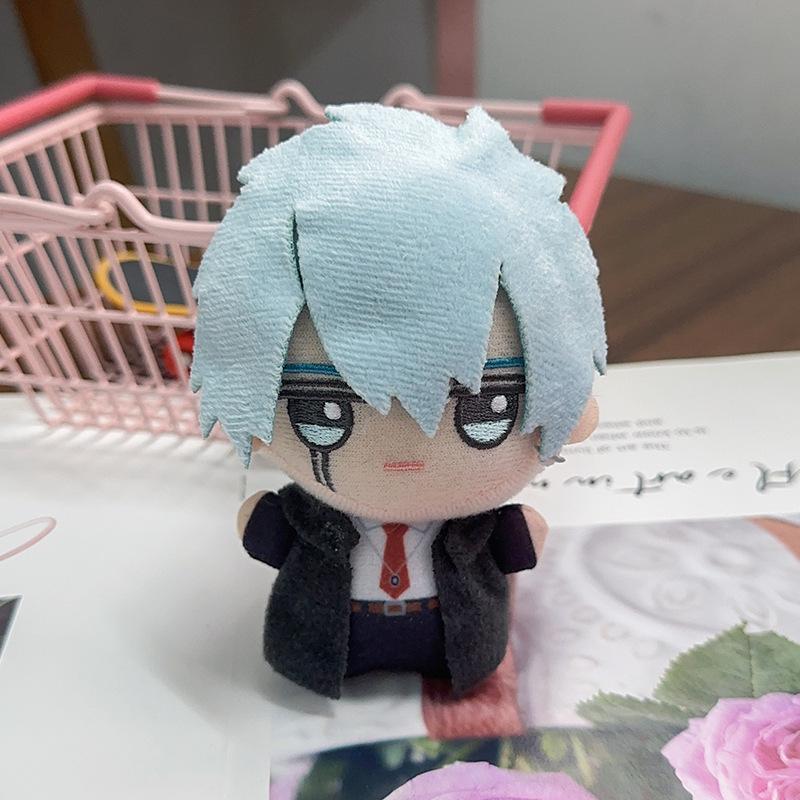 10cm Mashle Magic and Muscles Plush Toy Keychain Lemon Lance Dart Bag Pendant Gift