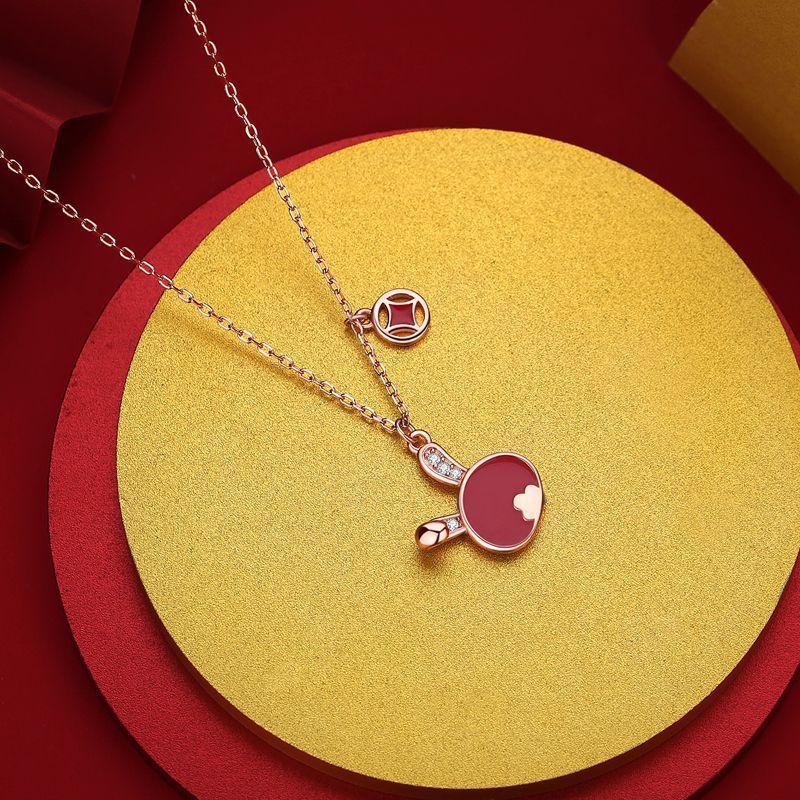 Original Lucky Rabbit Necklace Female Natal Year Zodiac Rabbit Pendant New Year's Gift