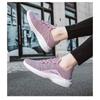 Spring New Travel Shoes Running Shoes Women's Flying Woven Breathable Sports Fitness Lightweight Casual Shoes