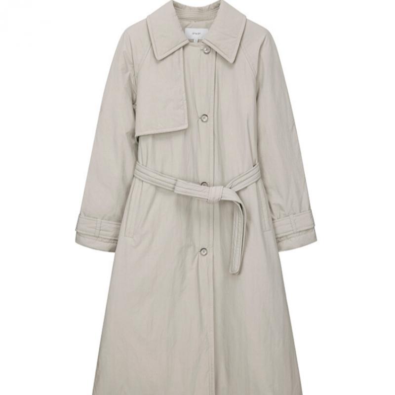On On Women Trench lOng Goose Down Nep4xhb02